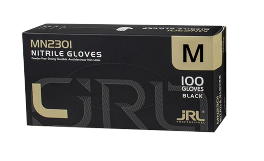 JRL Black Nitrile Gloves 100 Pack