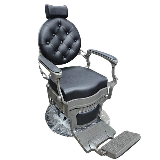 Salon & Co The Matteo Barber Chair - Black