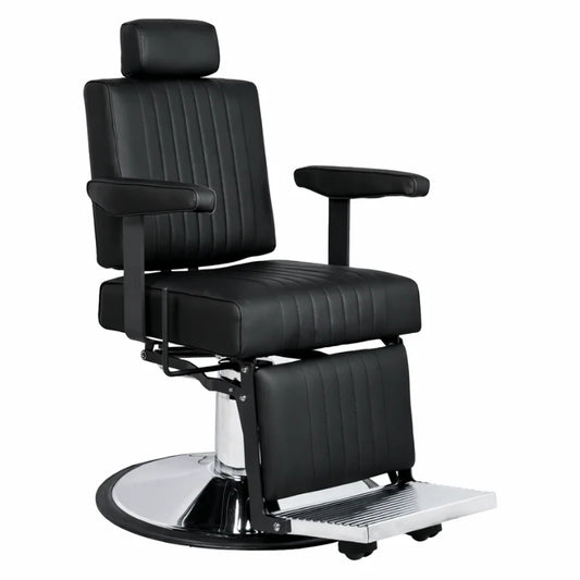 Karma Nerang Barber Chair - Black/Chrome