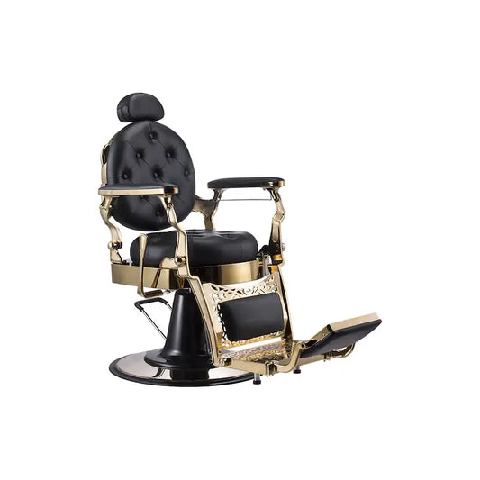 Karma Gold Coast Barber Chair - Black/Gold