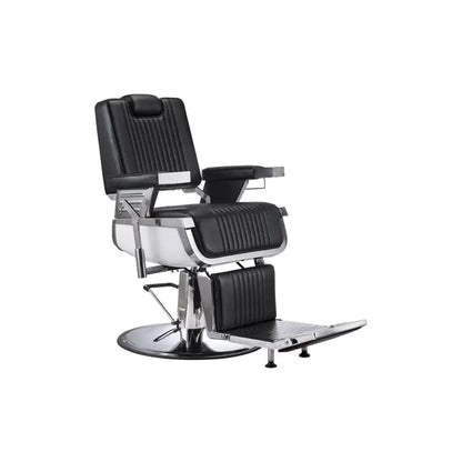 Karma Brisbane Barber Chair - Black/Chrome
