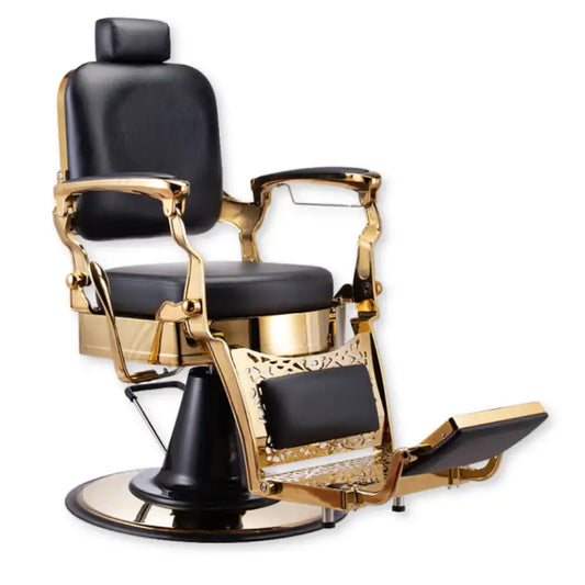 Karma Noosa Barber Chair - Black/Gold